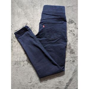 Levi's Skinny Pull On Jeans Women's Size 26 Dark Wash